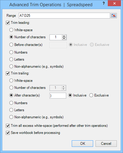 Advanced Trim Tool