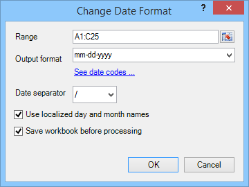 Change Date Format