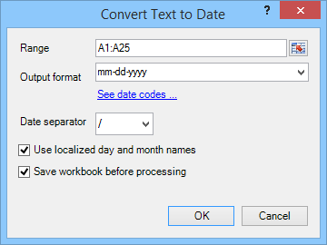 Convert Text to Date
