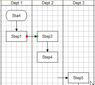 delete flow chart shape 4