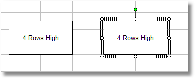 flowchart symbol size after adjustment