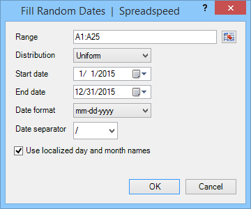 Fill Random Dates