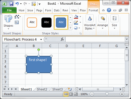 Process Flow Chart Template Excel