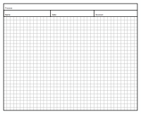 Template Output - Title Block with Grid