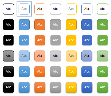 preset styles 2013