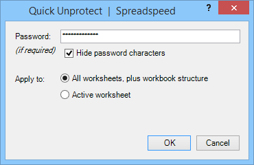 Quick Unprotect