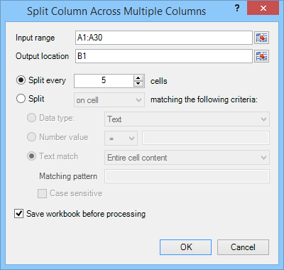 Split Column Across Multiple Columns