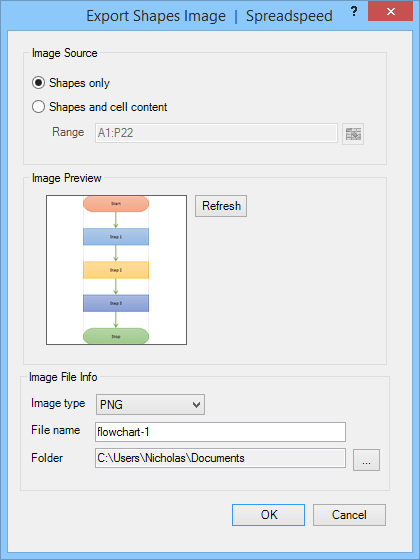 Export Shapes